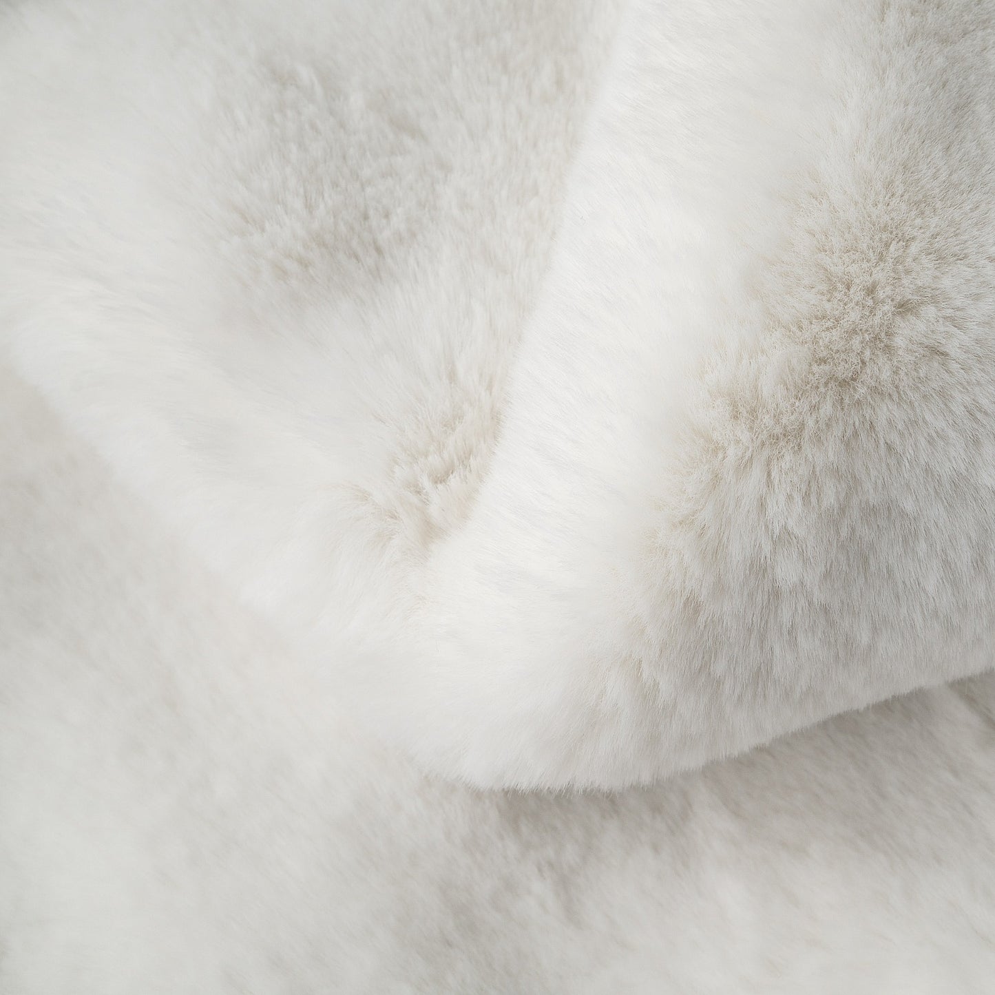 Double Sided Faux Fur Blanket Polar Bear